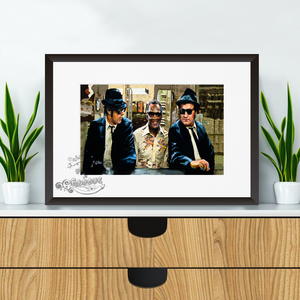 Blues Brothers and Ray Charles