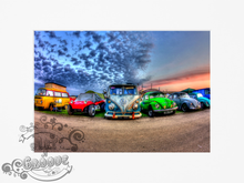 Load image into Gallery viewer, Volkswagen Campervan Sunrise

